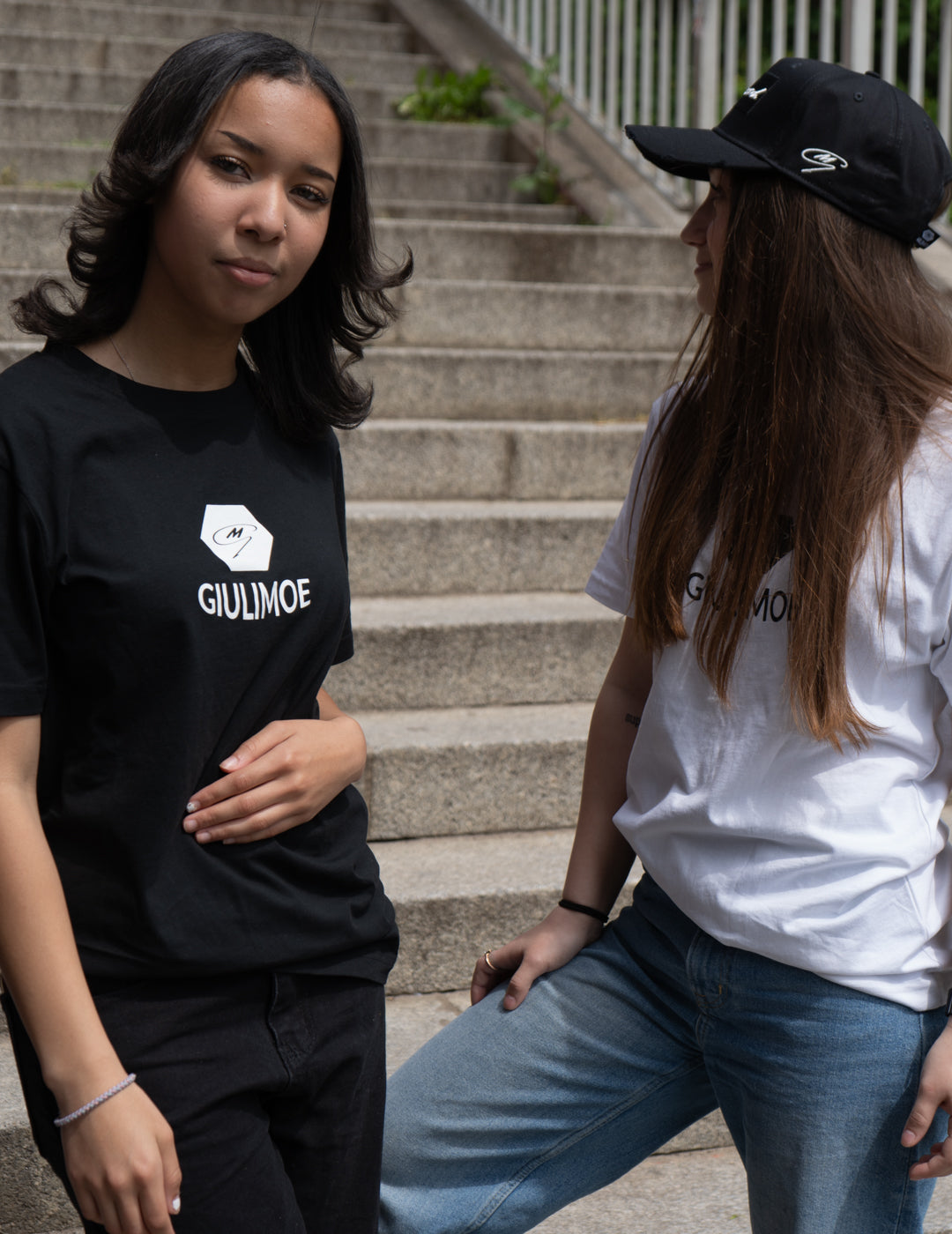 Giulimoe Basic Tee Black