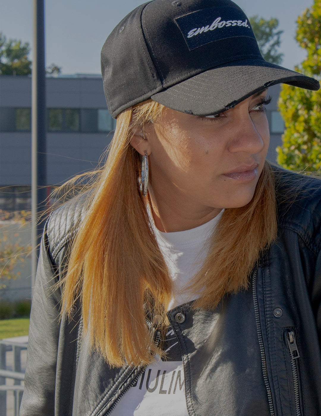 La Rosa Embossed Truckers