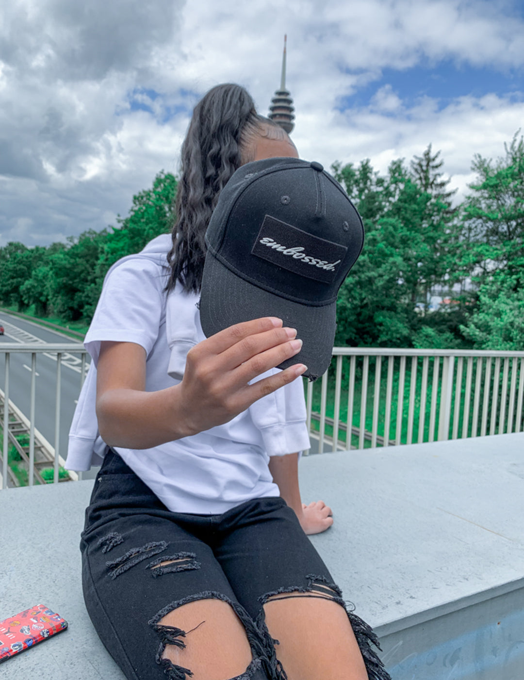 La Rosa Embossed Truckers